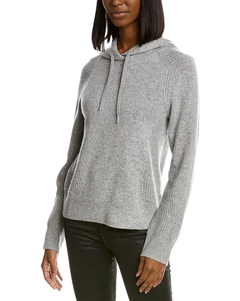 Rag & Bone Pierce Cashmere Hoodie Grey