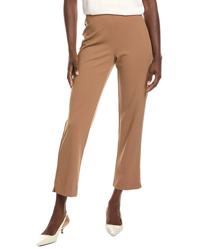 Anne Klein Slim Ankle Pant Brown