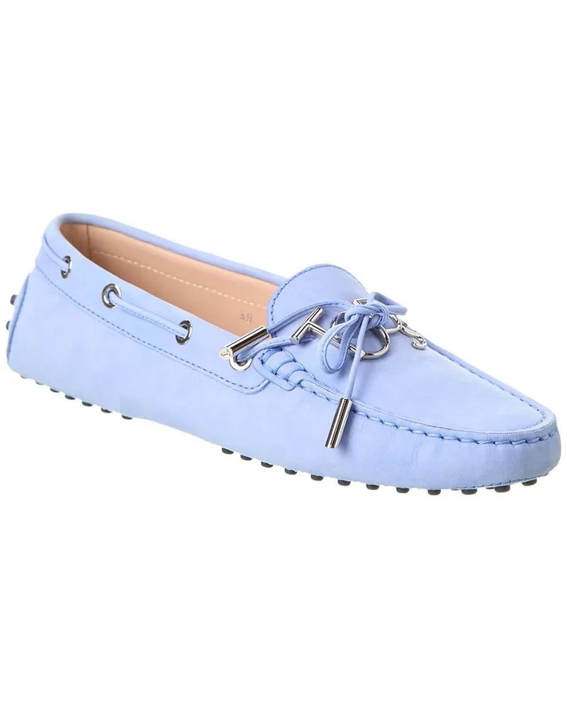 TOD'S Suede Loafer Purple