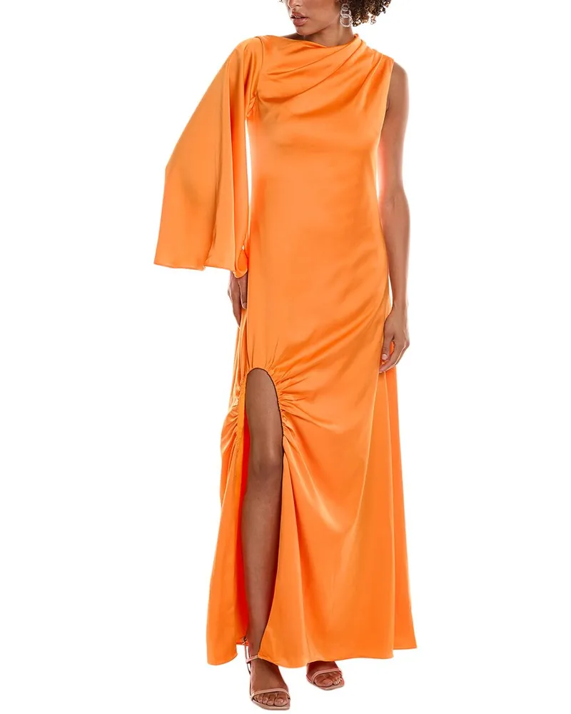 Halston Keiana Gown Orange