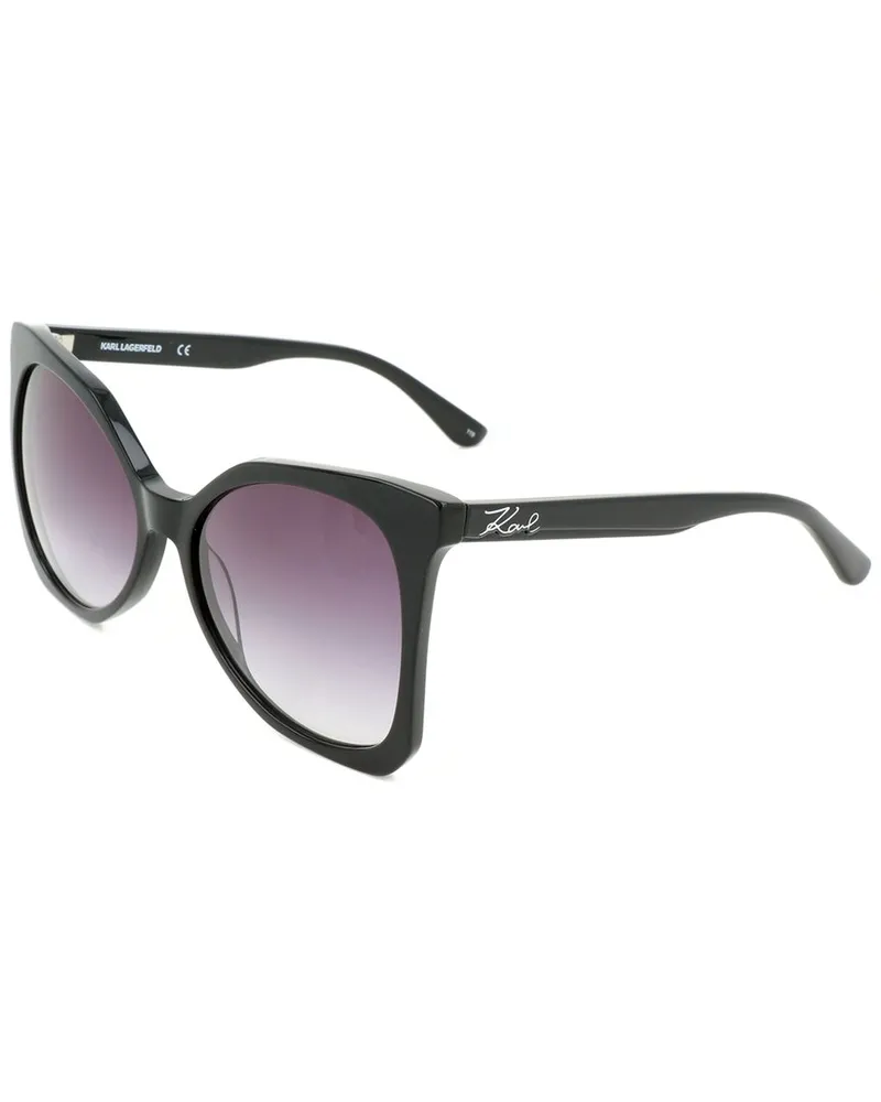 Karl Lagerfeld Women's 55mm Sunglasses Black