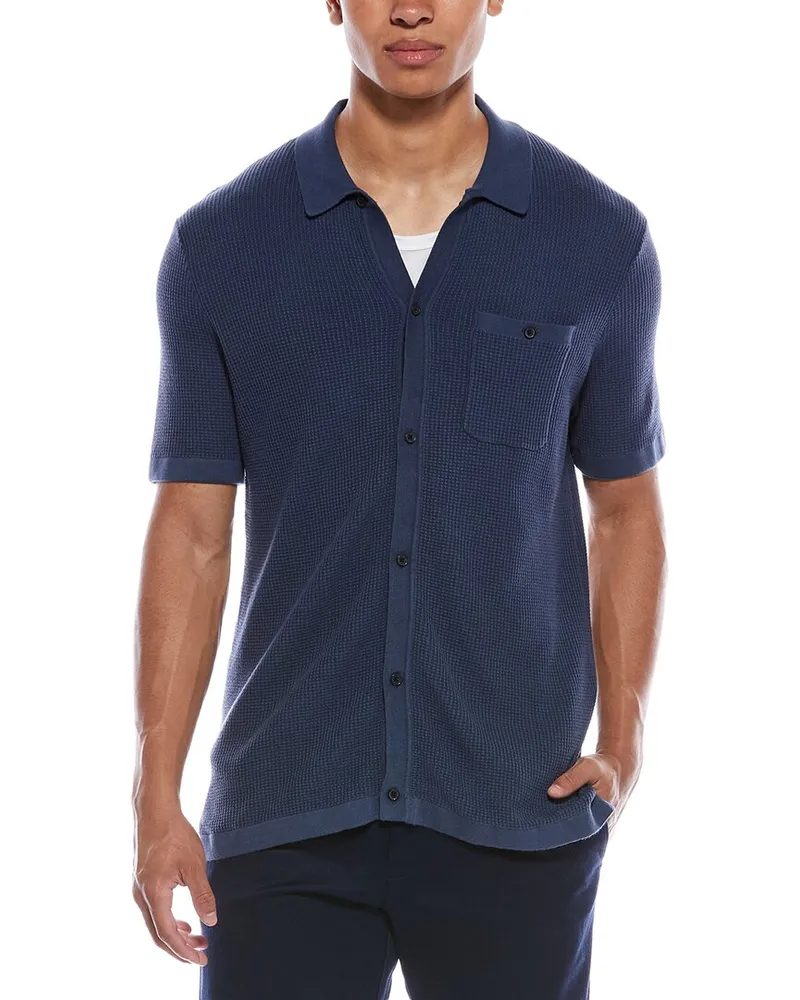 Scotch&Soda Button Sweater Blue