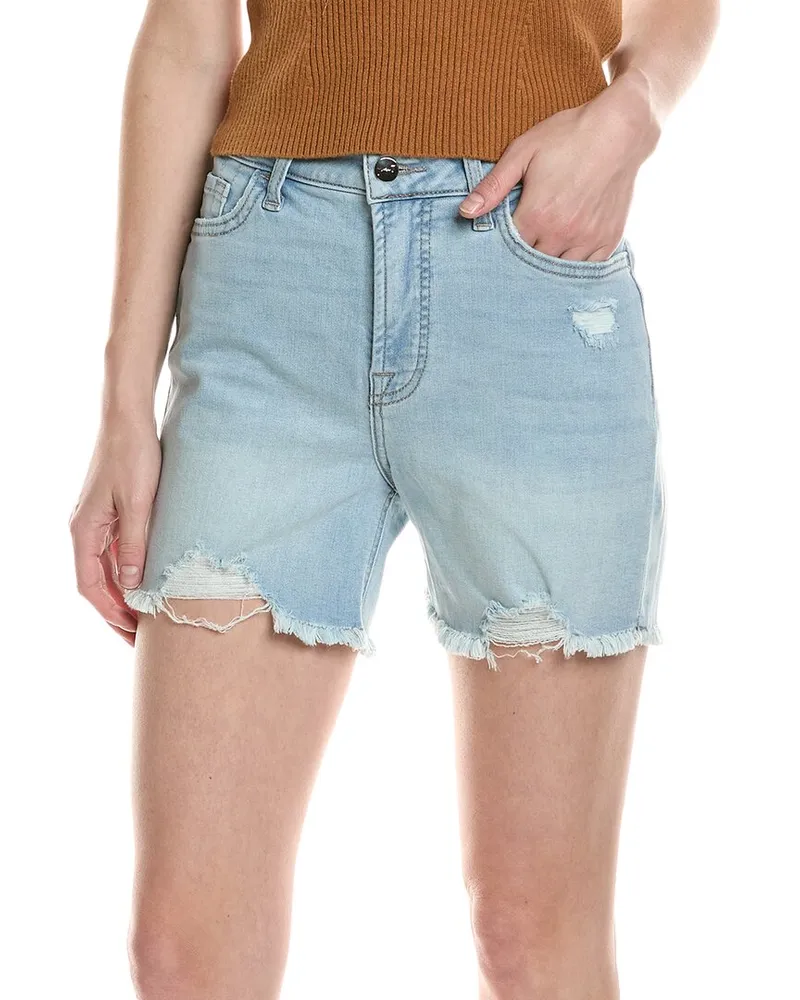 7 for all mankind Jen7 Fray Hem Kirra Short Blue