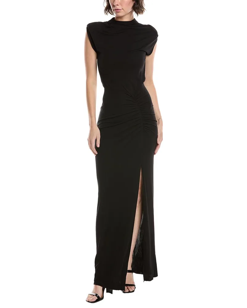 Diane von Furstenberg Apollo Maxi Dress Black
