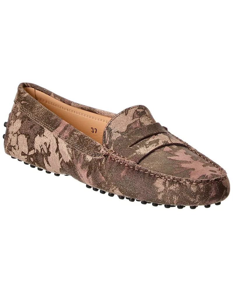 TOD'S TOD’s Gommino Leather Loafer Brown