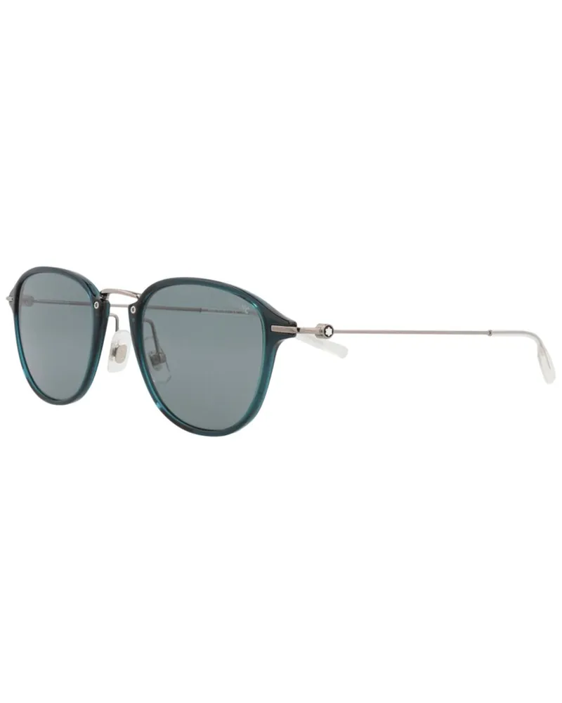 Montblanc Men's MB0155S 51mm Sunglasses Nocolor