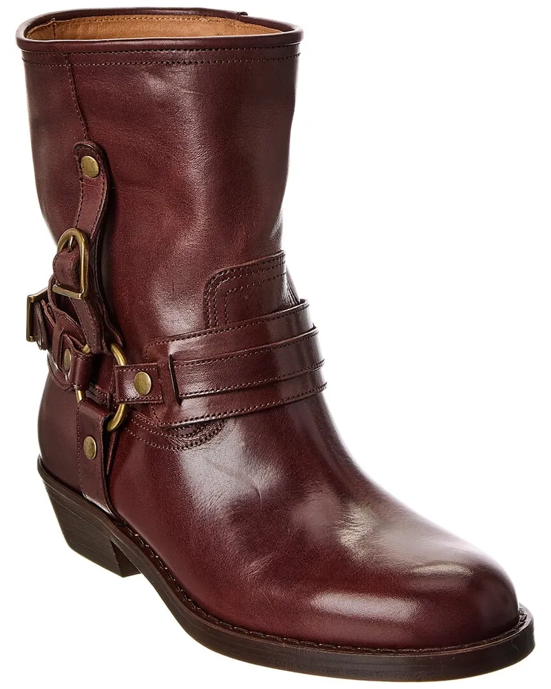 Isabel Marant Leather Boot Brown