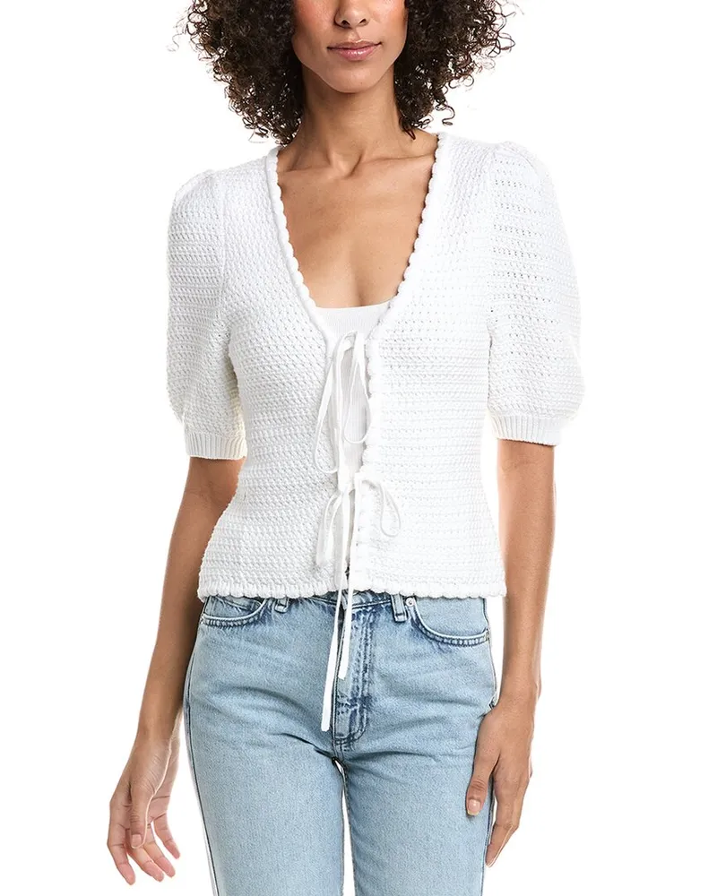Splendid Boden Cardigan White