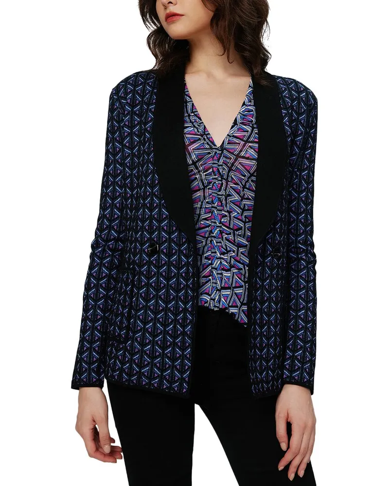 Diane von Furstenberg Trillian Wool-Blend Jacket Nocolor