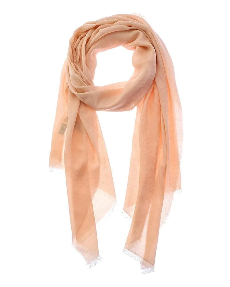 Fendi FF Cashmere & Silk-Blend Scarf Nocolor