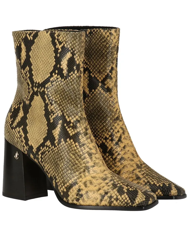 Jimmy Choo Bryelle 85 Leather Bootie Nocolor