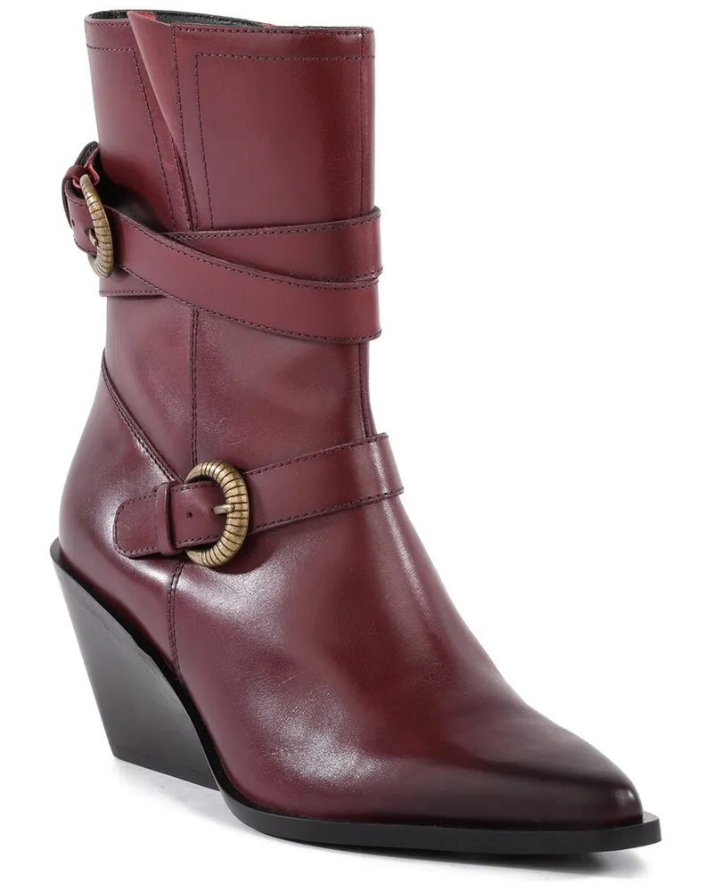 Seychelles Speak Up Leather Boot Red