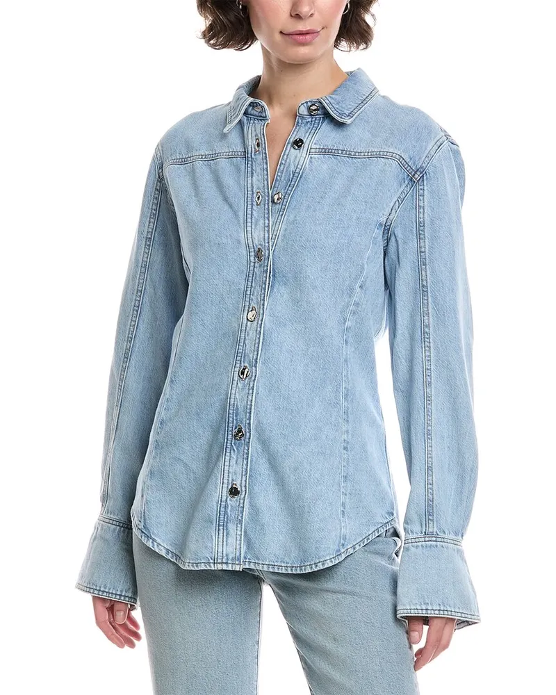 Frame Denim FRAME The Curved Denim Jacket Nocolor
