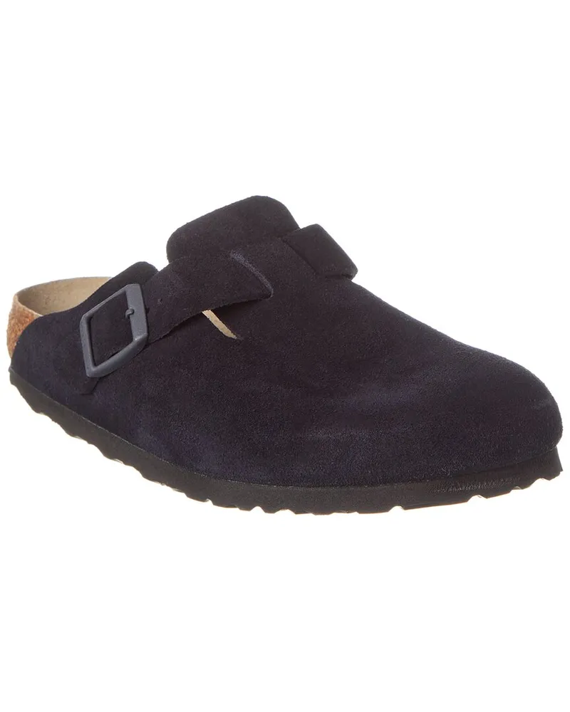 Birkenstock Boston BS Narrow Suede Clog Nocolor