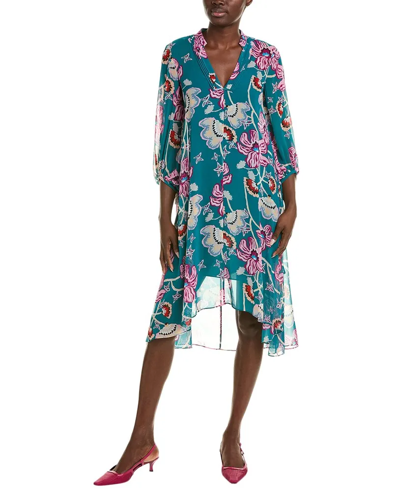 Diane von Furstenberg Ileana Midi Dress Green