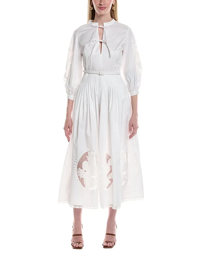 Oscar de la Renta Maxi Dress White