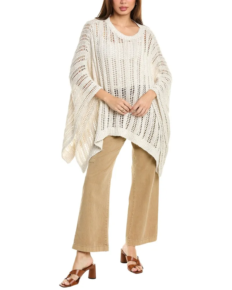 Brunello Cucinelli Linen & Silk-Blend Top Nocolor