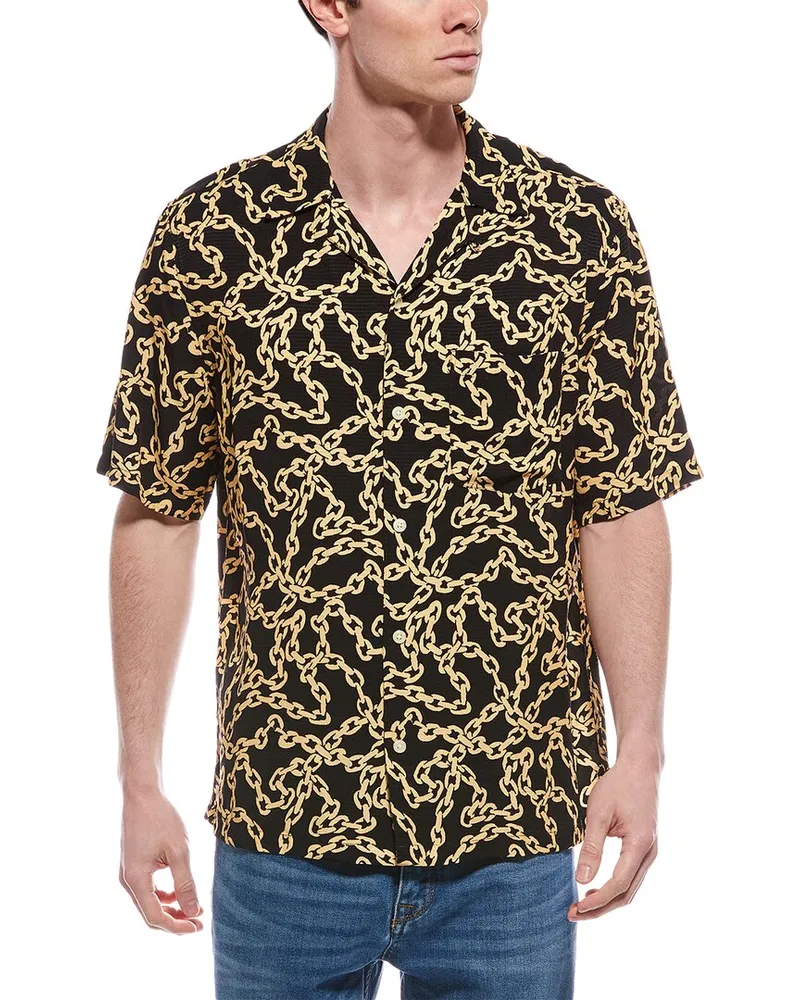 AllSaints Link Shirt Black
