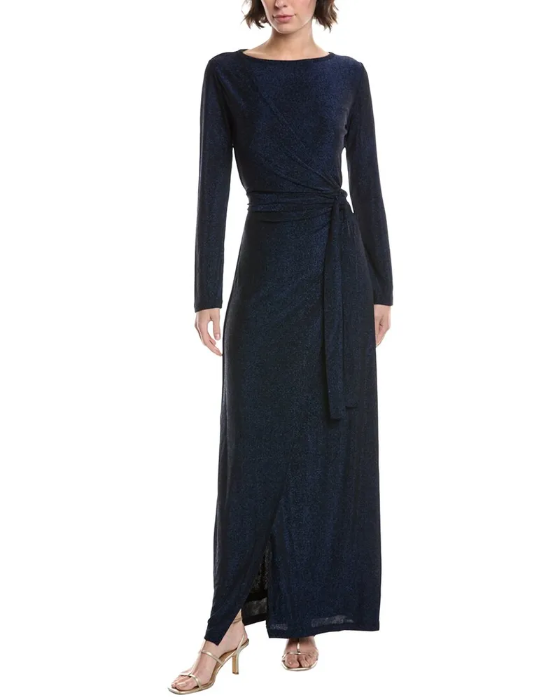 Diane von Furstenberg Simona Maxi Dress Blue