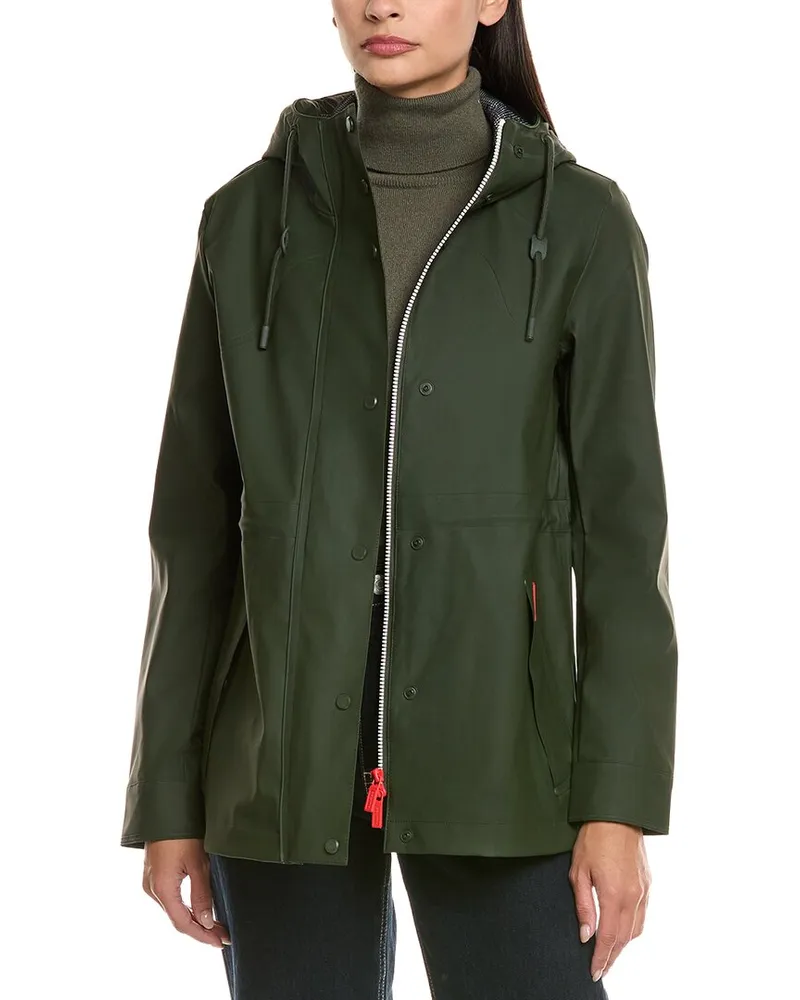 Hunter Abbey Rain Jacket Green