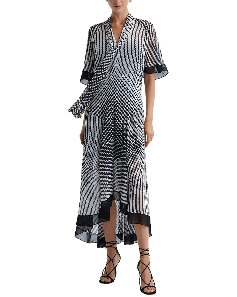 Reiss Anaya Dress Black