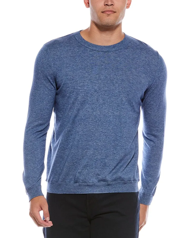 Autumn Cashmere Crewneck Sweatshirt Blue
