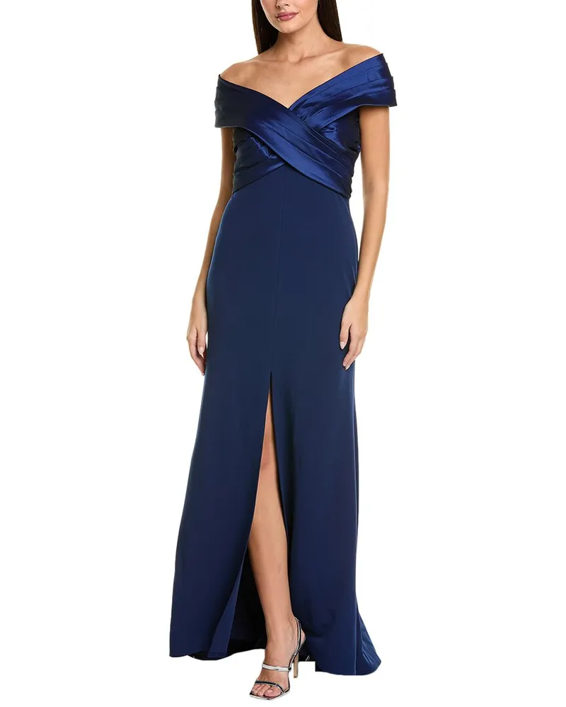 Tadashi Shoji Gown Blue