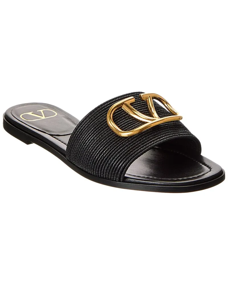 Valentino Garavani VLogo Signature Sandal Black