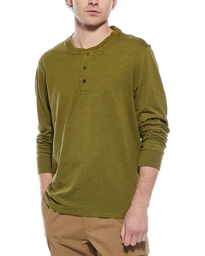 Scotch&Soda Slub Henley Shirt Nocolor
