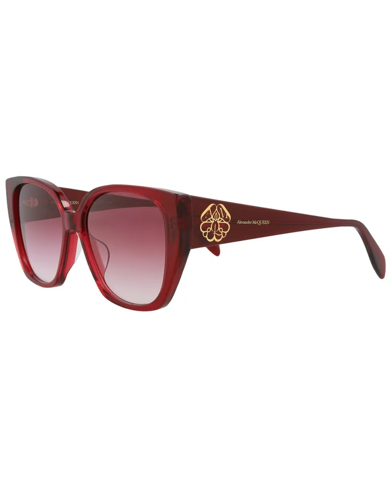 Alexander McQueen Women's AM0284S 58mm Sunglasses Red