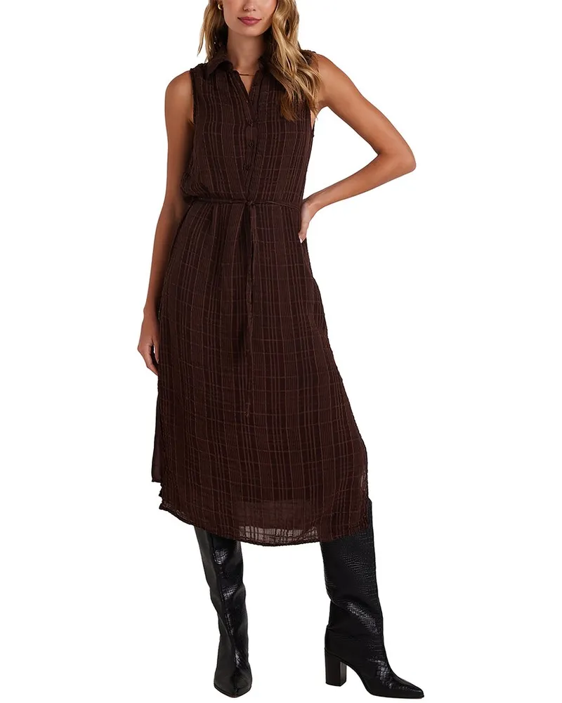 Bella Dahl Sleeveless Pullover Midi Dress Nocolor
