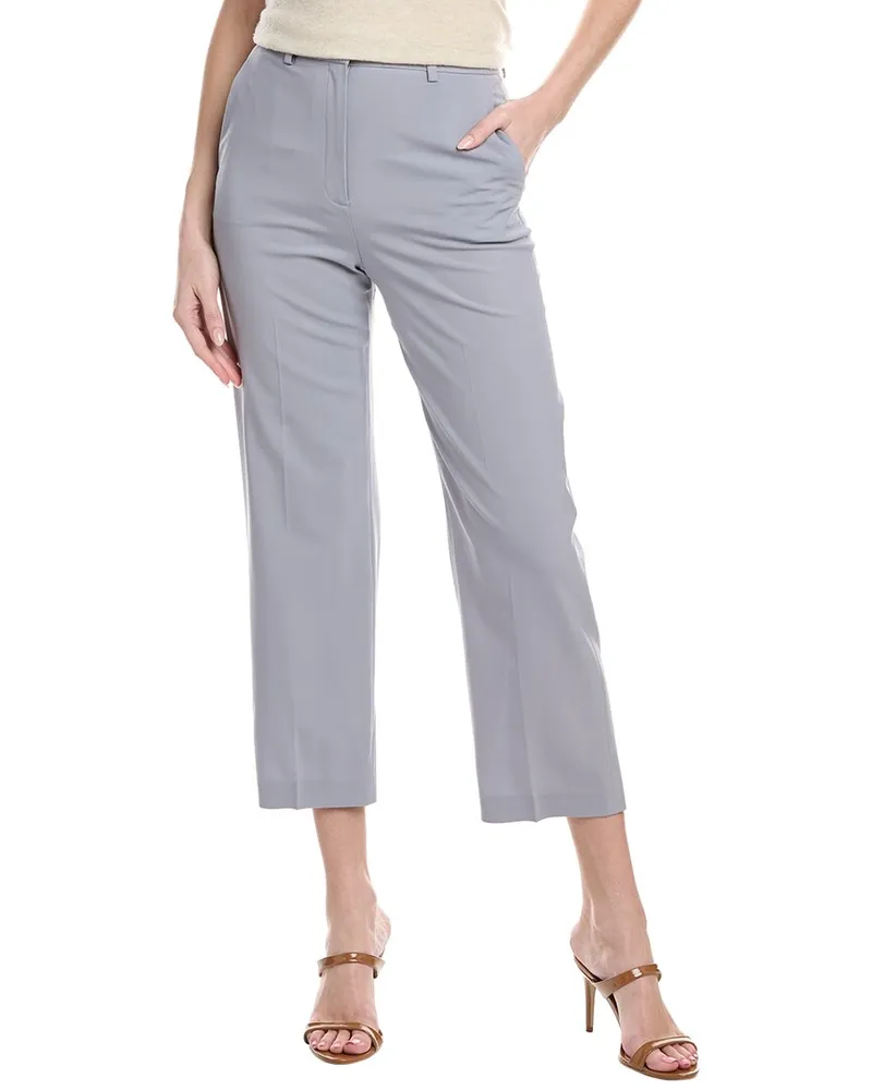 Theory Wool-Blend Pant Grey