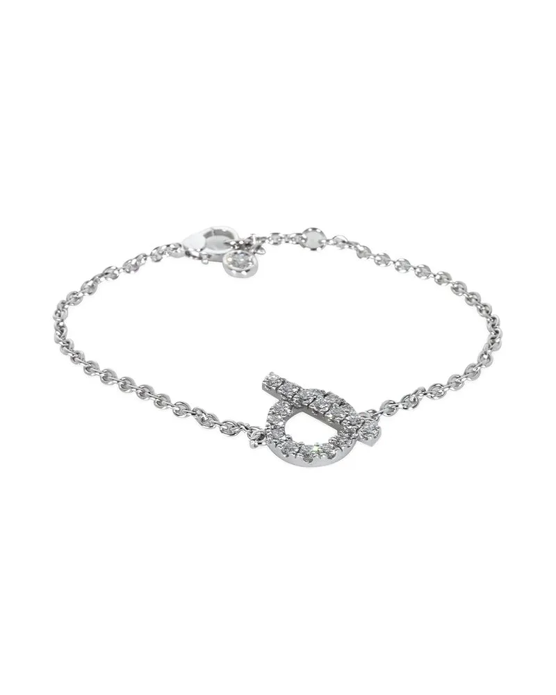 Hermès Finesse 18K 1.10 ct. tw. Diamond Bracelet (Authentic Pre-Loved Nocolor