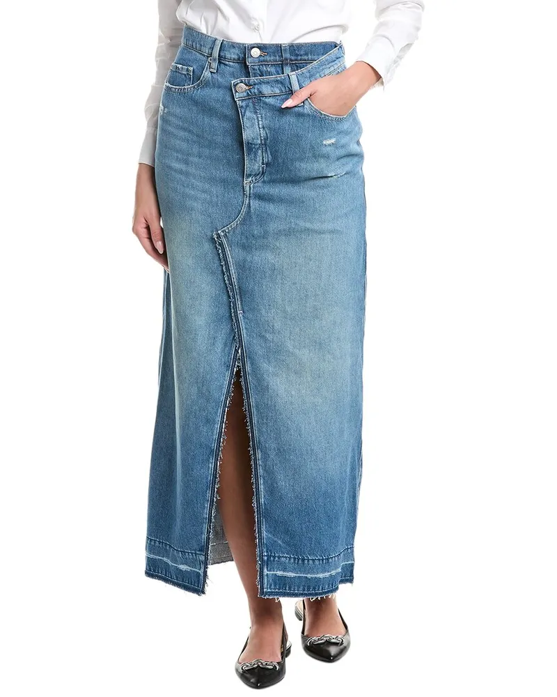 HUGO BOSS Denim Maxi Skirt Blue