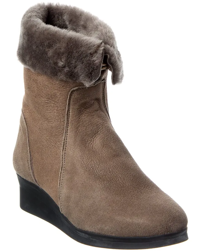 Arche Abessi Leather Bootie Grey