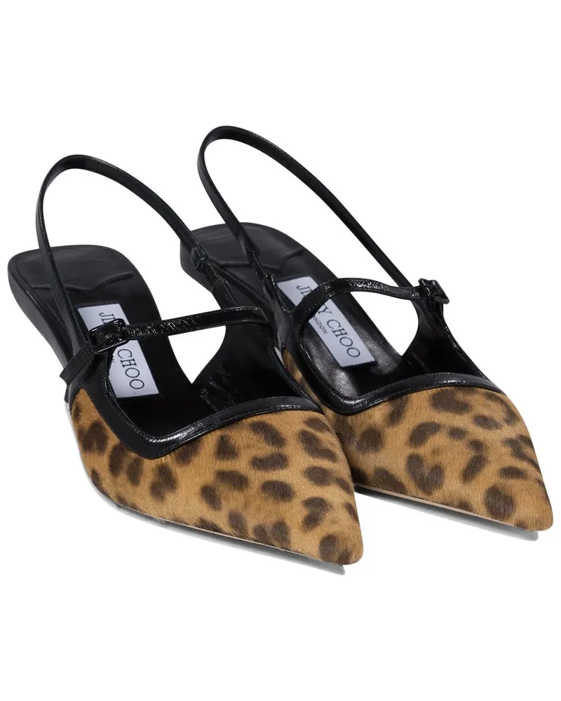Jimmy Choo Didi 45 Leather Slingback Pump Nocolor