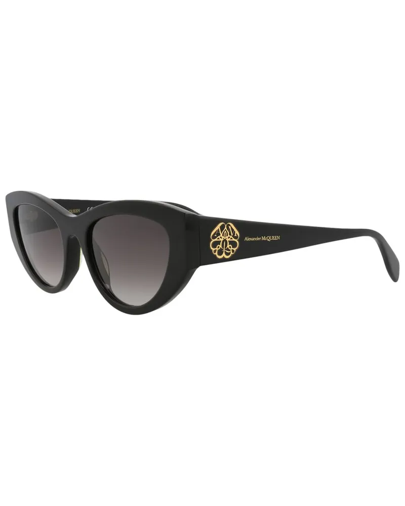 Alexander McQueen Women's AM0377S 54mm Sunglasses Black