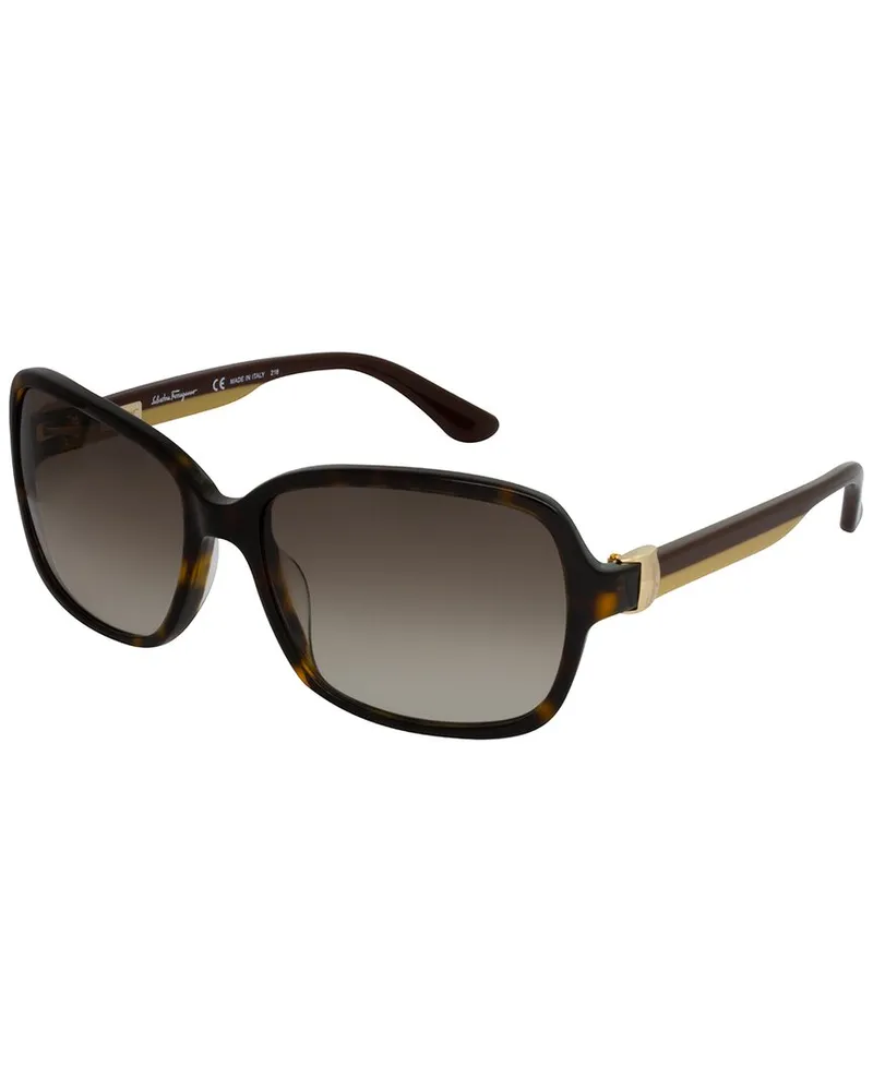 Ferragamo Women's SF606S 58mm Sunglasses Brown