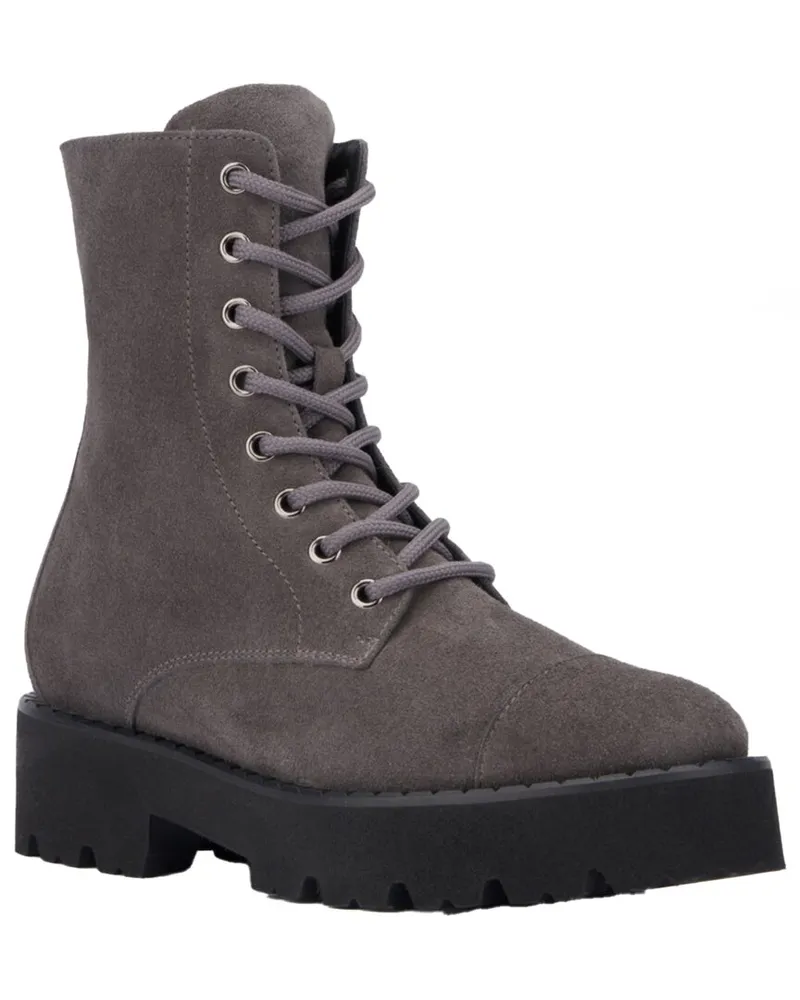 Aquatalia Savina Weatherproof Suede Boot Grey