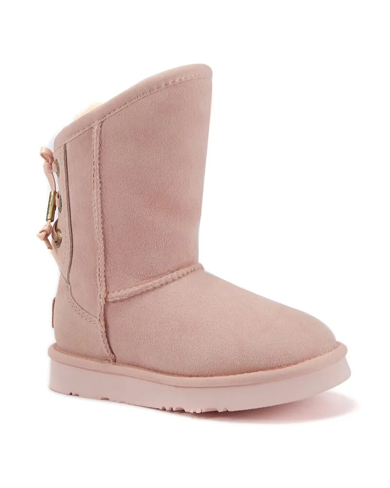 Australia Luxe Dita Suede Boot Pink