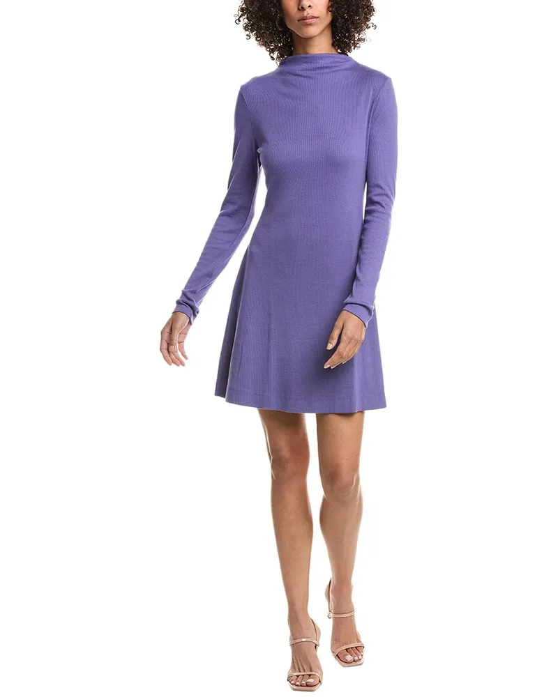 Michael Stars Kit Swing Dress Purple