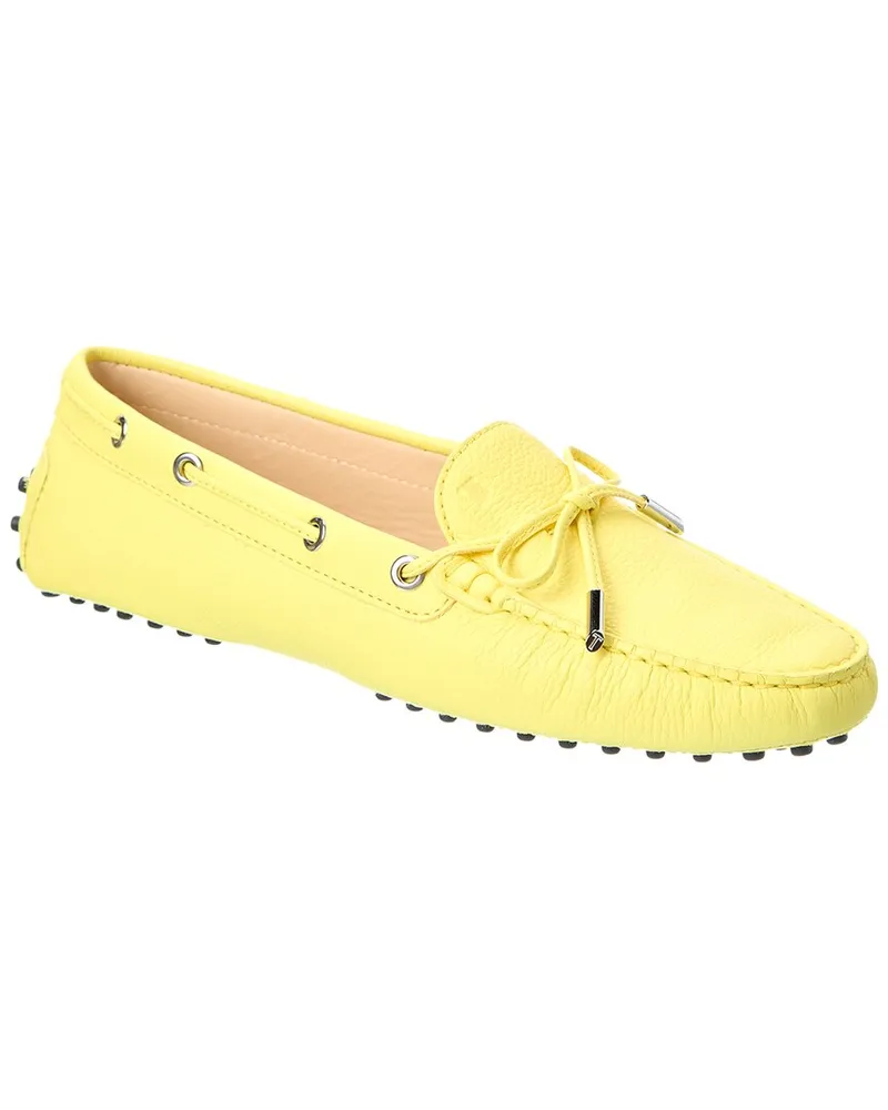 TOD'S TOD’s Gommino Leather Loafer Yellow