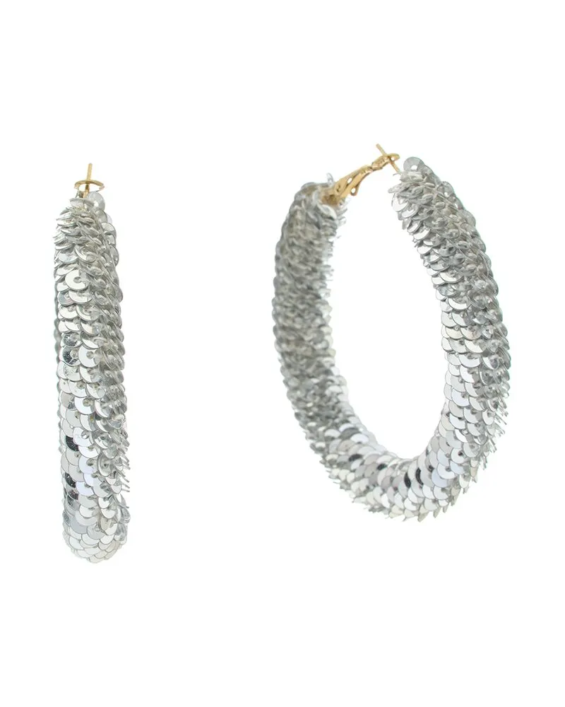 Kenneth Jay Lane Plated Hoops Nocolor