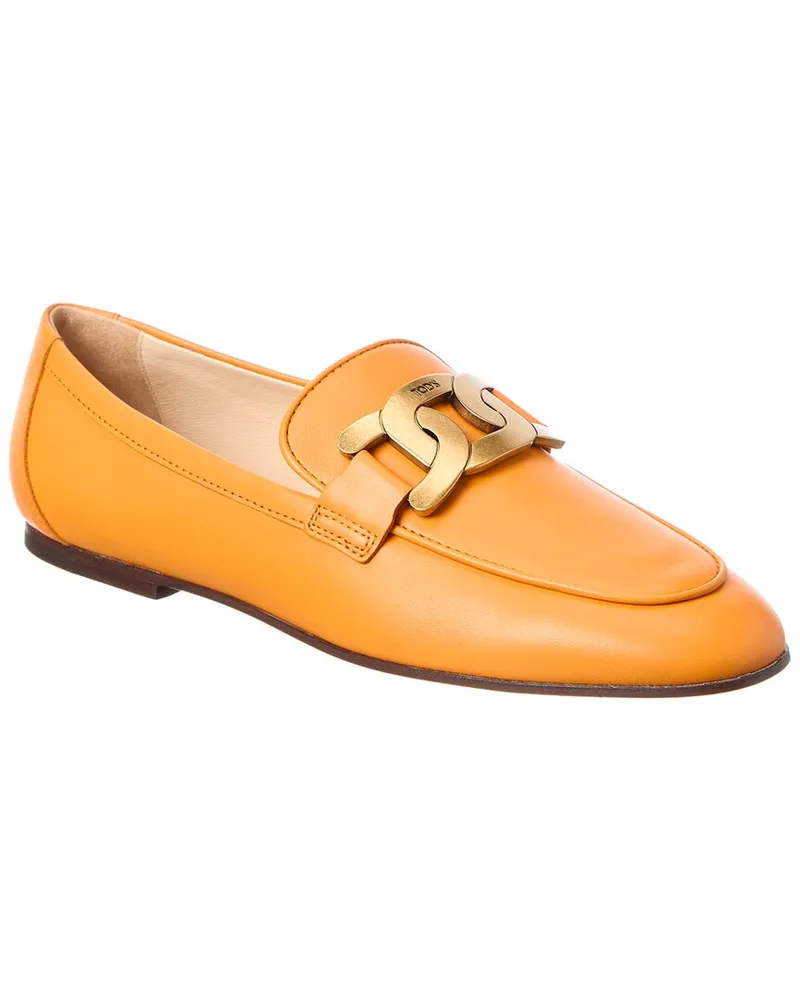 TOD'S TOD’s Leather Loafer Orange