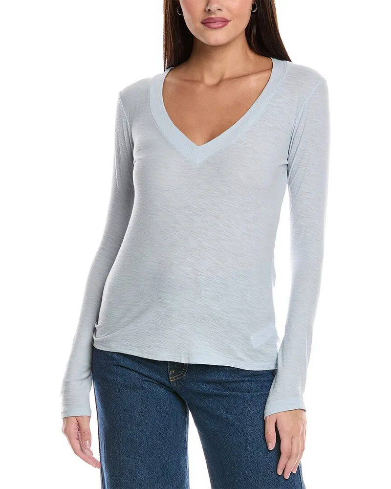 James Perse Relaxed V-Neck T-Shirt Nocolor