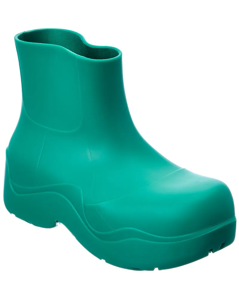 Bottega Veneta The Puddle Rubber Boot Blue