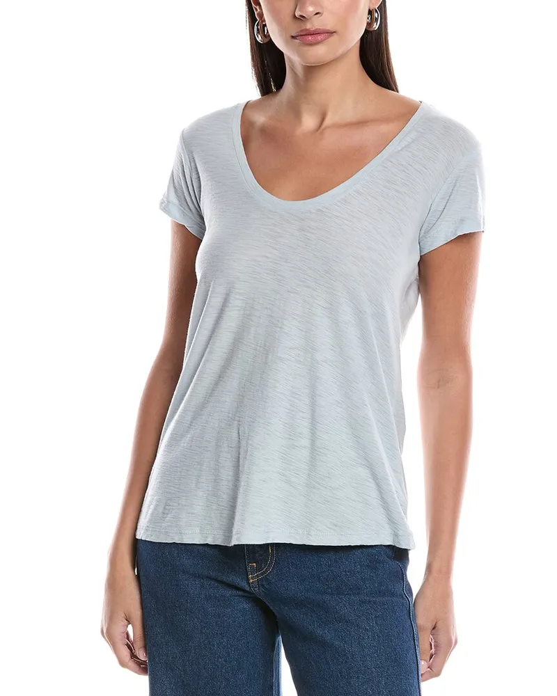 James Perse Solid T-Shirt Grey