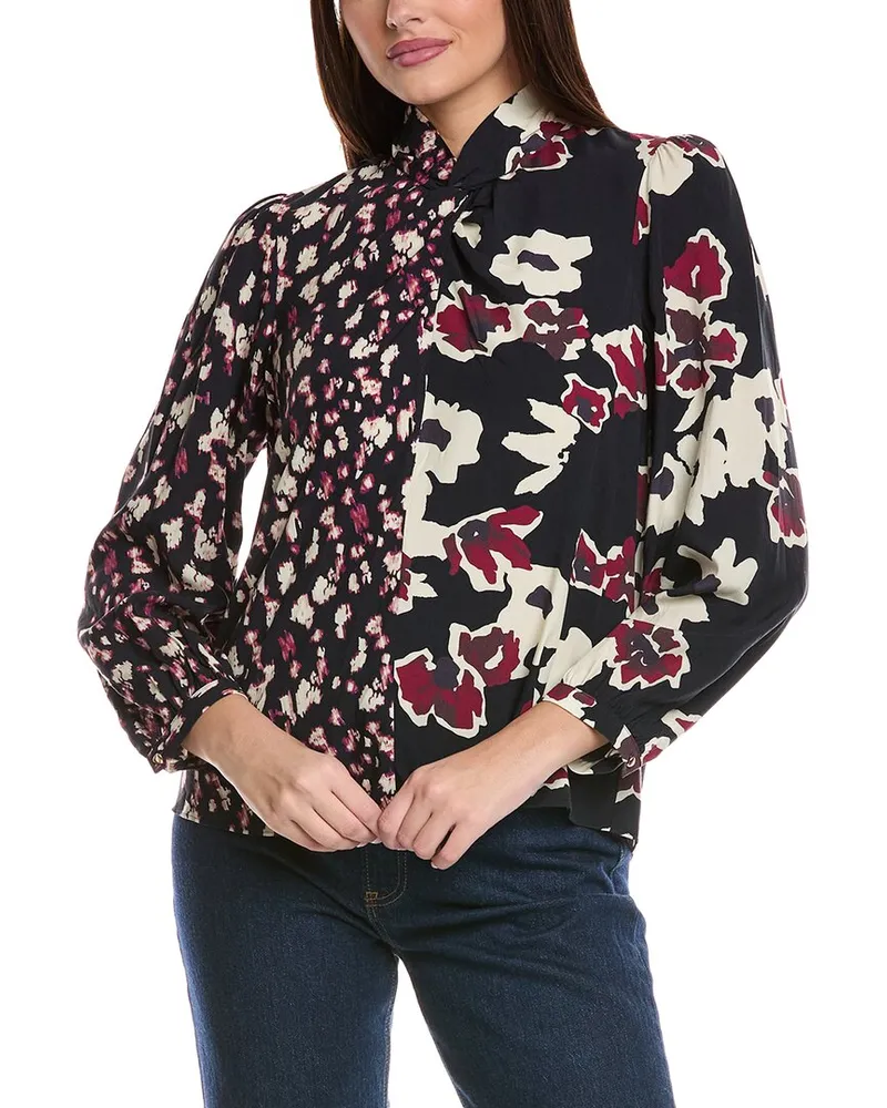 ba&sh Milena Top Black