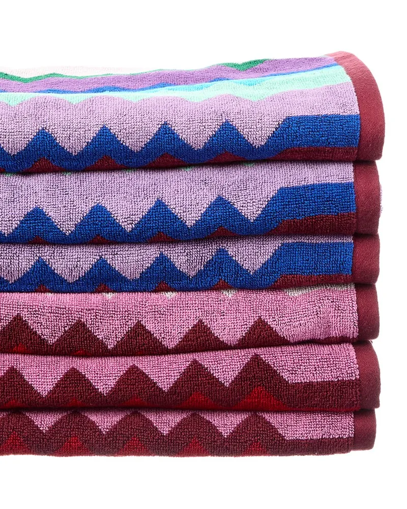 Missoni Home Chantal 6pc Asciugamano Unita Bath Towel Set Nocolor