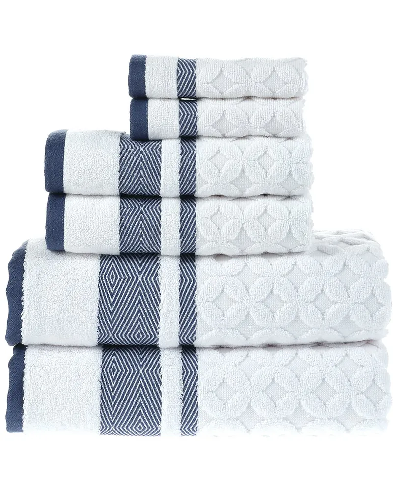 Alexis Antimicrobial Westport 6Pc Towel Set Nocolor